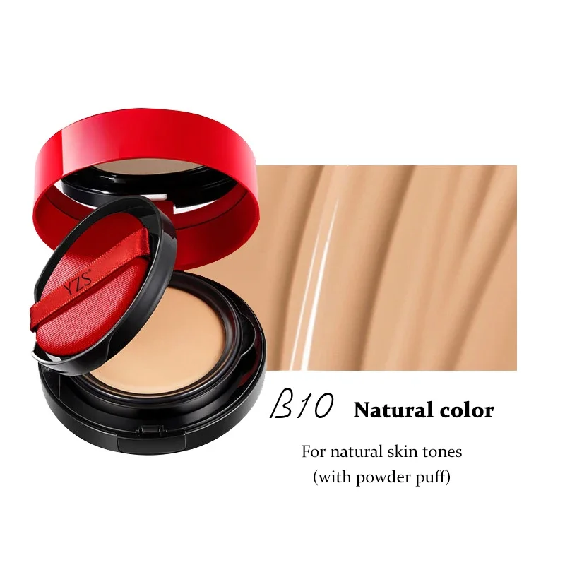 

2025 Air Cushion Foundation Light Natural Moisturizing Concealer Whitening Oil-control Women Base Long-lasting Makeup Cosmetic