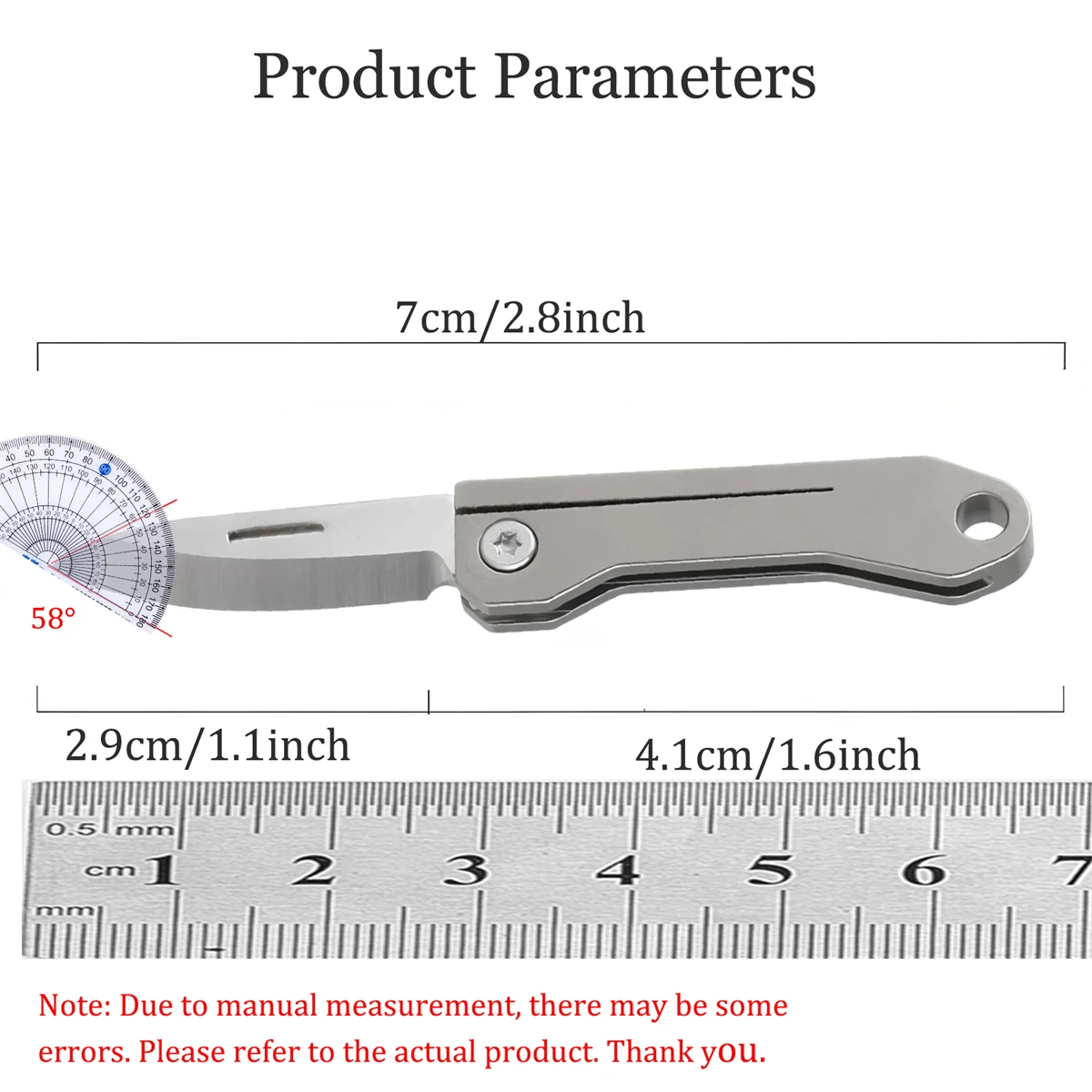 Mini Folding Pocket Knife Multifunctional Mini Keychain Utility Knife Courier Knife Unboxing Knife Outdoor Activities Tools