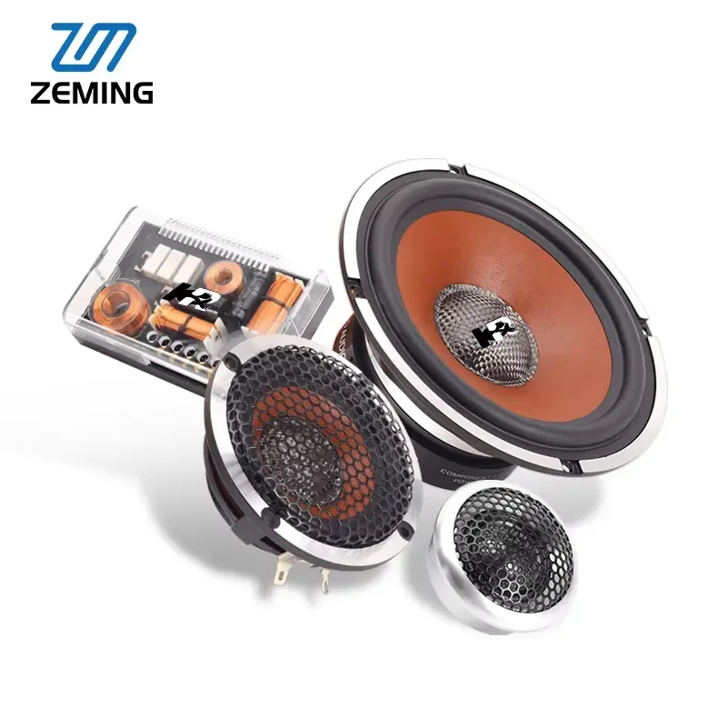6.5 Inch Component Speakers Sensitivity Car Horn 2/3-way Component Speaker car speaker coaxial speaker 6.5 inch