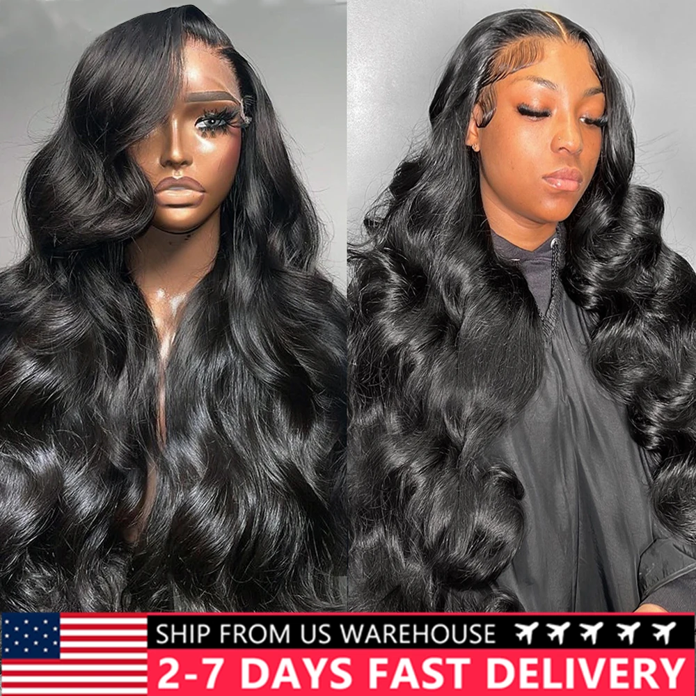 13x4 Body Wave Lace Front Human Hair Wigs For Women 100% Remy Brazilian Human Hair 13x6 Body Wave Lace Frontal Wig Bling Hair