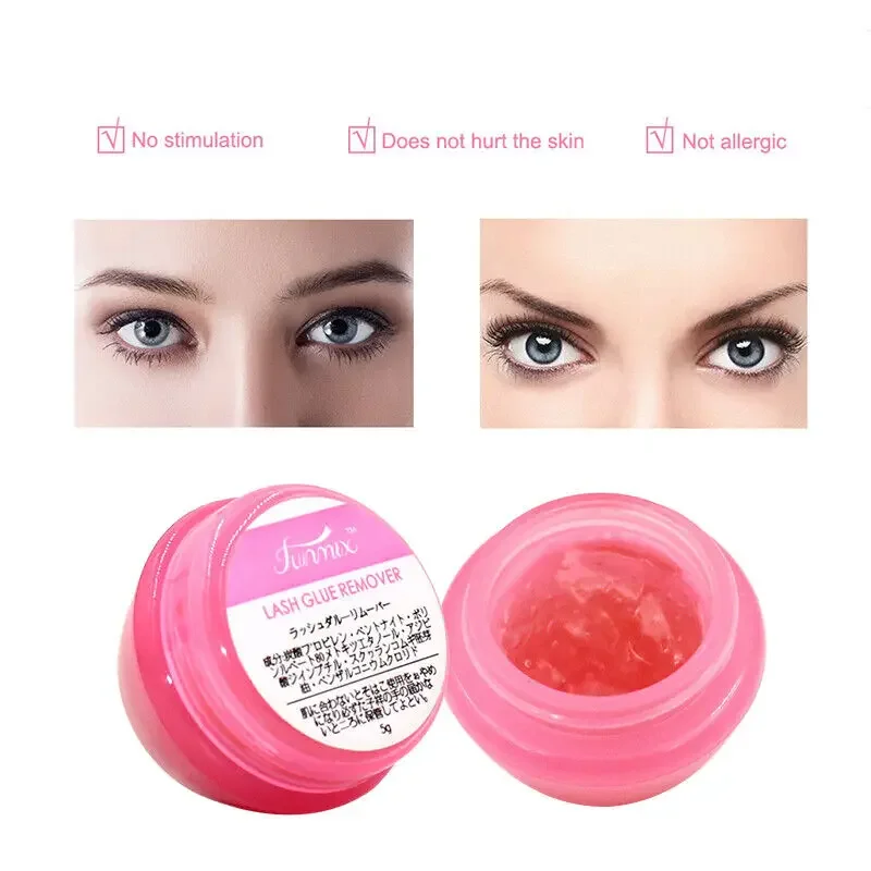 Fase Eyelash กาว Remover ขนตาเครื่องมือครีมกลิ่นหอมกลิ่นกาว Remover ครีมกลิ่นหอมกลิ่นกาว Eyelash Remover