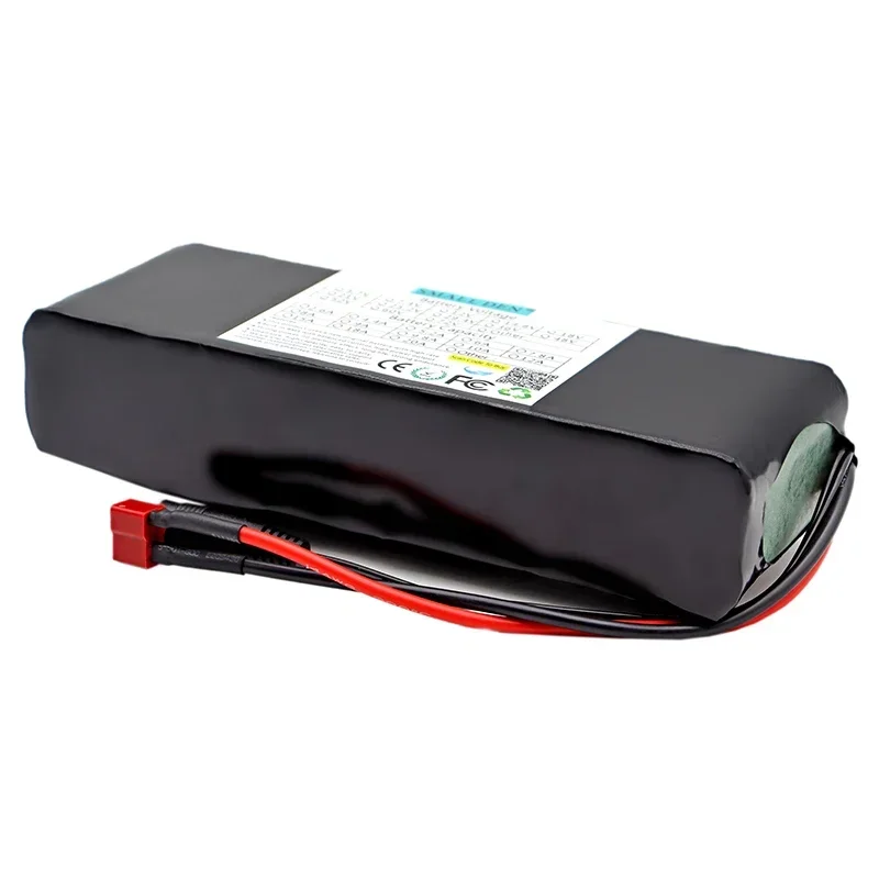 36V 6Ah 10S2P 18650 lithium battery pack 0-500W motor with BMS rechargeable battery, suitable for electric tools