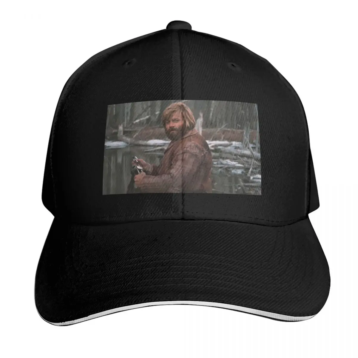 Jeremiah Johnson Nod of Approval Baseball Cap Contrast Two Tone Brim Snapback Flat Bill Strapback Dad Hat