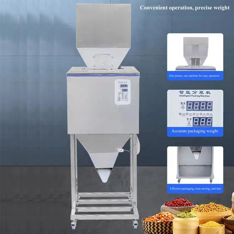 Automatic Granular Powder Filling Machine Tea Dry Powder Flour Sugar Spices Coffee Bag Sachet Particle Weighing Packing Machine