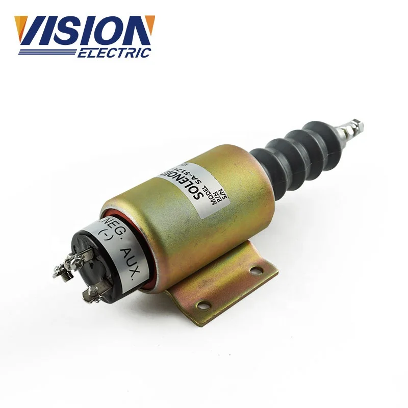 Solenoid Valve 12E3U1B2S2 12V 2001ES-24E3U1B2S2 24V SA-5174-12 SA-5174-24 Accelerator Electromagnet