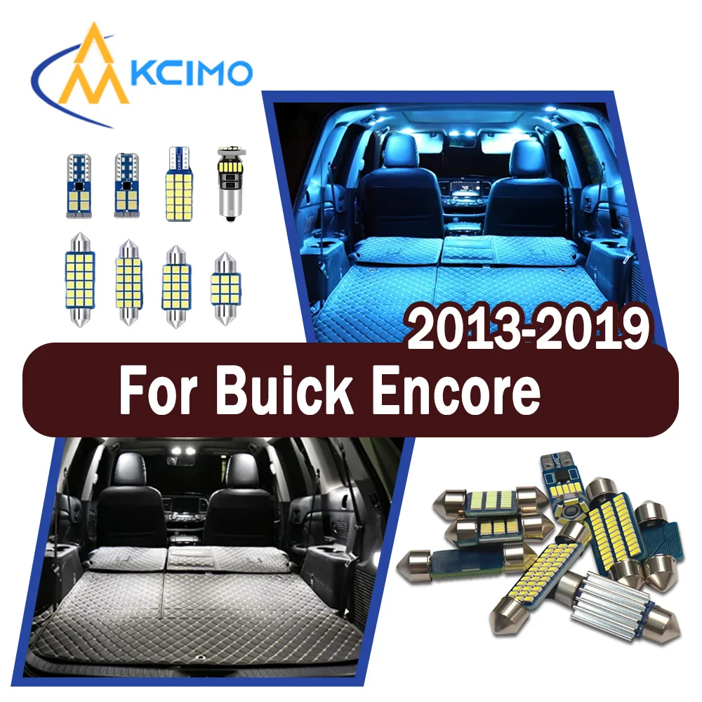 

Long lifespan CANBUS LED Interior Lights-Bright Dome Map Door Reading Kit for Buick Encore 2013-2019 Easy Install High Quality