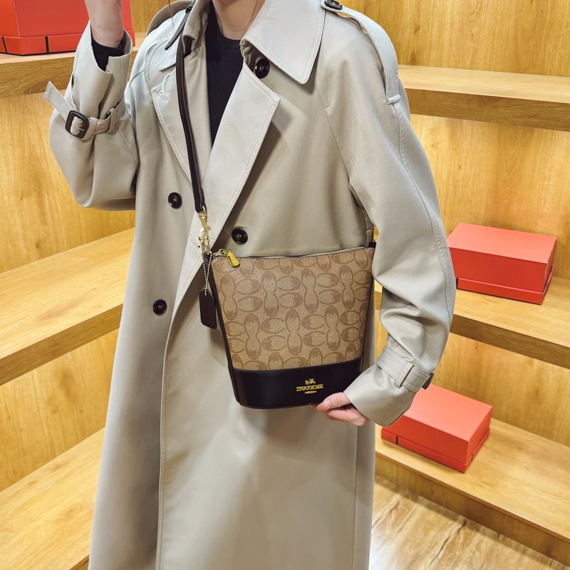 

Элегантная женская кожаная модная сумка через плечо, роскошная дизайнерская сумка на плечо, классический стиль для шикарного образа