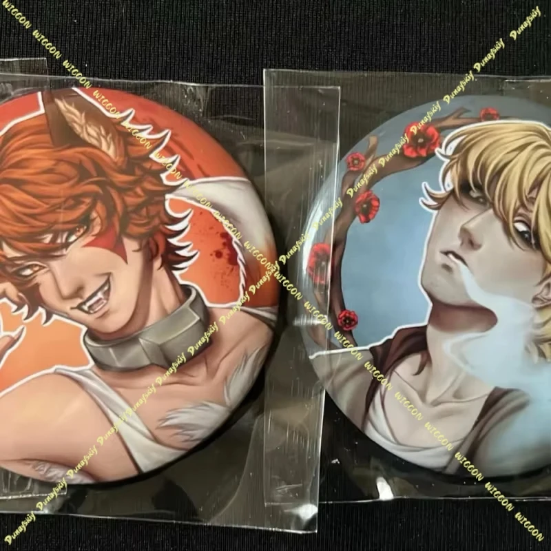 Horror Visual Novel Strade Law rence BTD Themed Round Button Pins Character Fan Collectible Badge Backpack Clothing Decor Gift