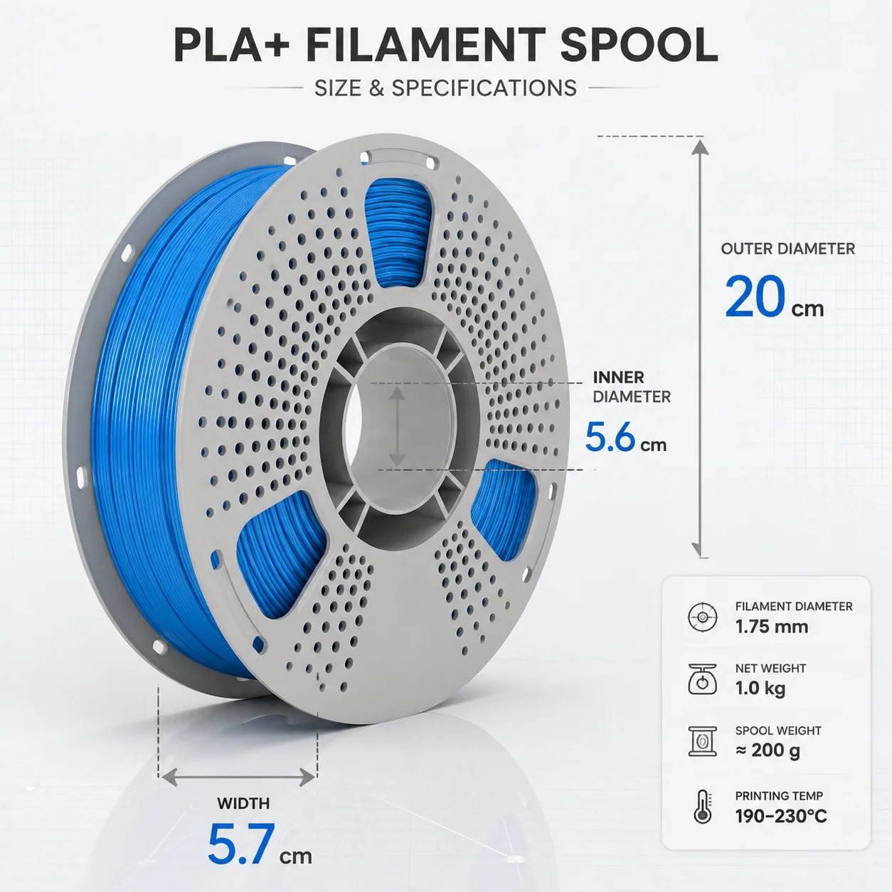 PLA+ 3D Printer Filament 1.75mm, 16-Pack Assorted Specialty, Crystal, Dual-Color & Marble Finish, 1kg per Spool (Total 16kg), Enhanced Strength, Dimensional Accuracy +/- 0.03mm, Fits Most FDM Printers