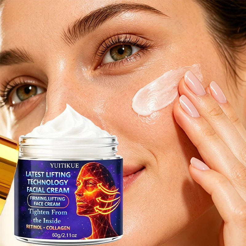YUITIKUE Retinol Collagen Lifting Facial Cream 60g, Advanced Firming Tech Tighten Skin & Lift Facial Contours view 3