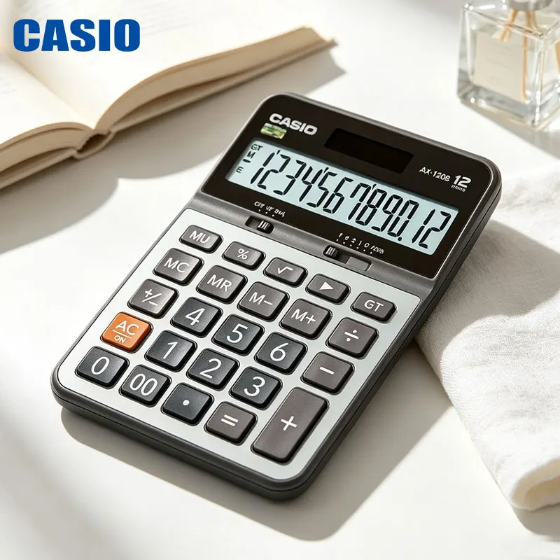 Casio AX-120B/12B DX-12B/120B GX-120B MS-20YC FX-50FII Basic Accounting Calculation Computer - Wear-resistant Business Model