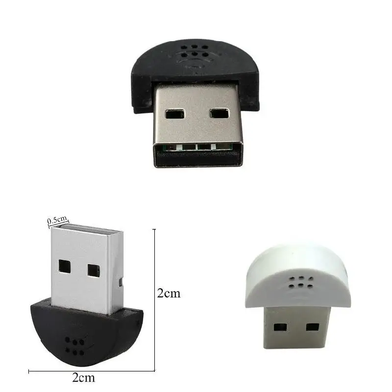 ميكروفون صغير USB تسجيل الصوت استوديو ميكروفون للكمبيوتر المحمول DQ-Drop