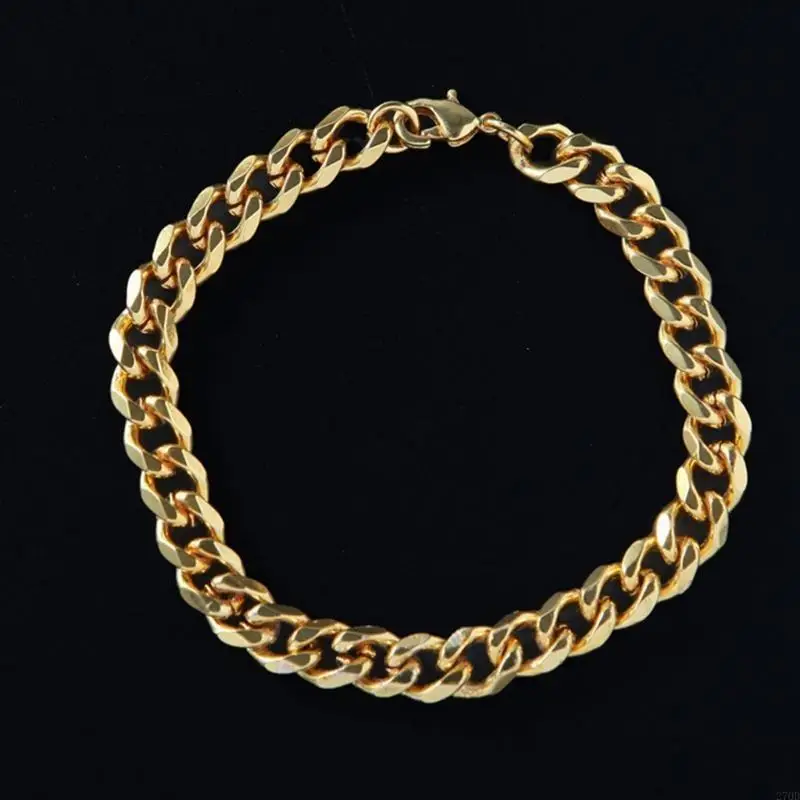 270D Hip-Hop-Kostüm-Set, 80er-90er-Jahre, Cosplay-Outfit, Schmuck, cooles Rapper-Zubehör für Damen und Herren, Goldkette, Ringe