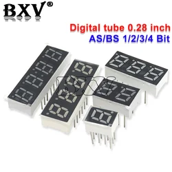 5PCS/LOT 0.28 Inch Digital Tube LED Display Common Anode /Cathode 1Bit 2Bit 3Bit 4Bit Display 0.28