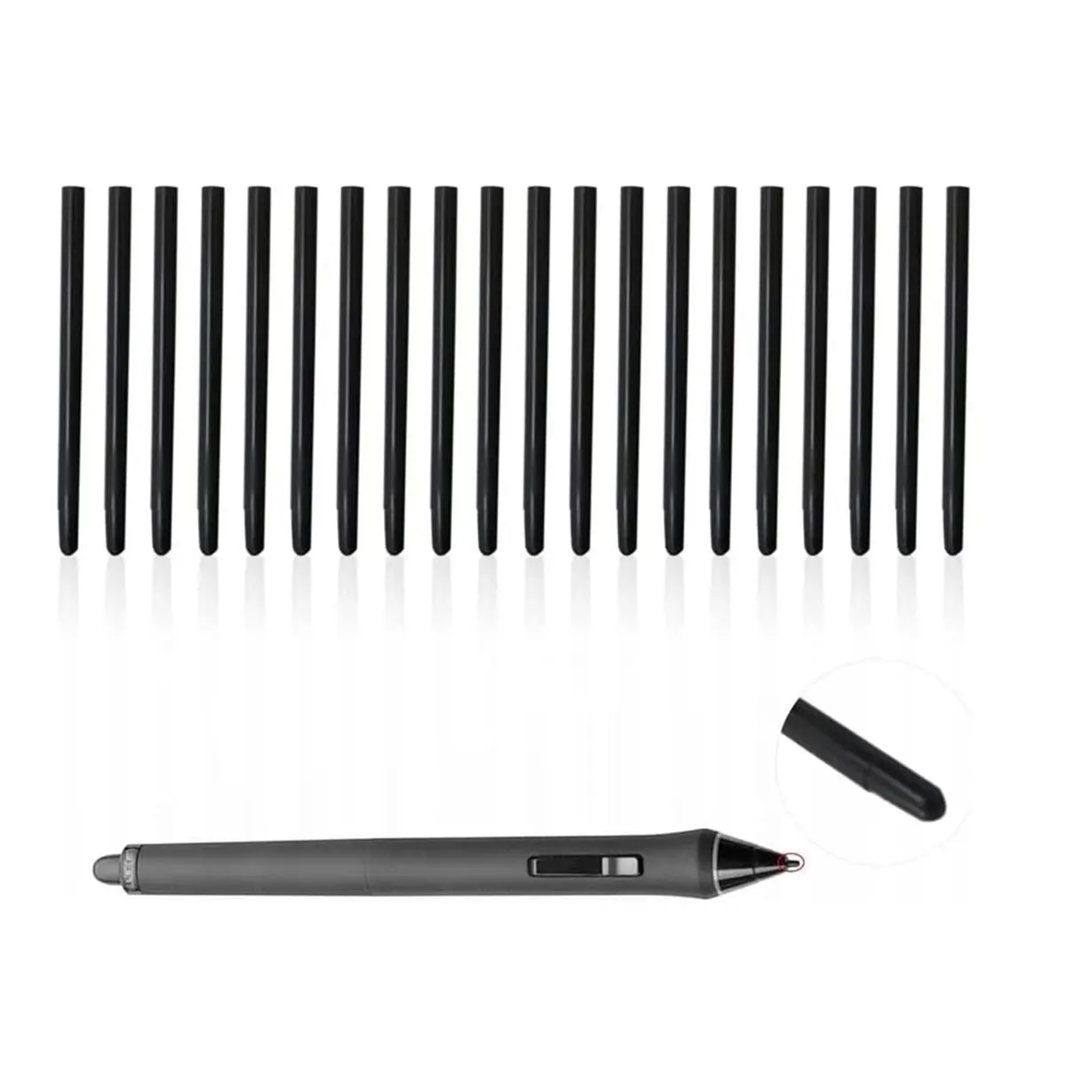 L73A NEW 20PCS Pen Nibs Replacement for Bamboo Intuos Pens for CTL460 CTH460 CTH461 CTH661 CTH-480/S