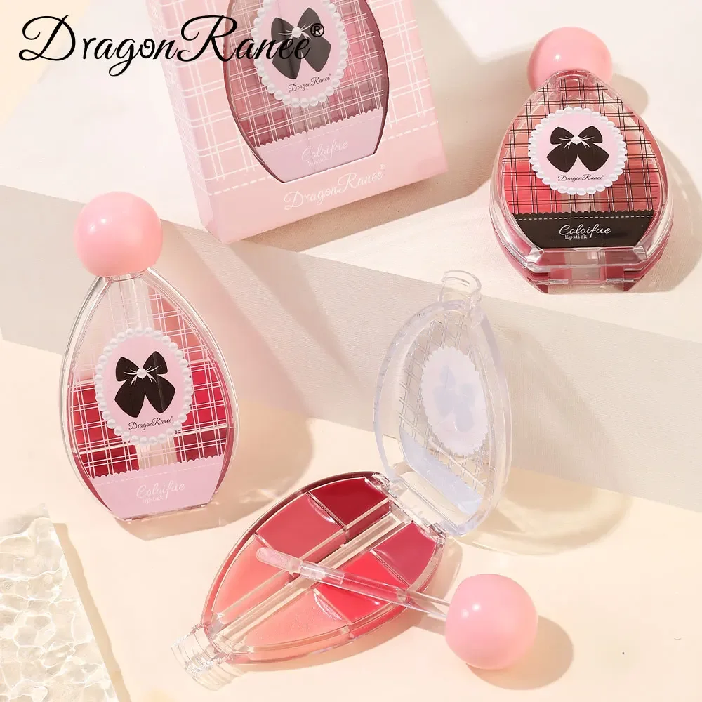 لوحة ملمع شفاه مقاومة للماء، لمسة نهائية مرآة جيلي، ملمع شفاه سائل غير لزج يدوم طويلاً 6 ألوان #5