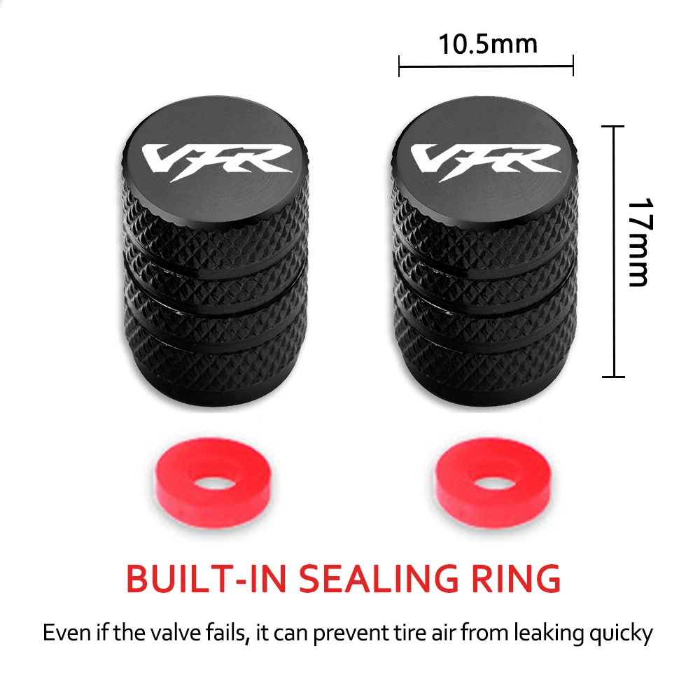 2 Buah Aksesori Motor untuk Honda VFR750 VFR800 VFR 800 800X 750 1200F VFR800F Penutup Batang Katup Ban Logam