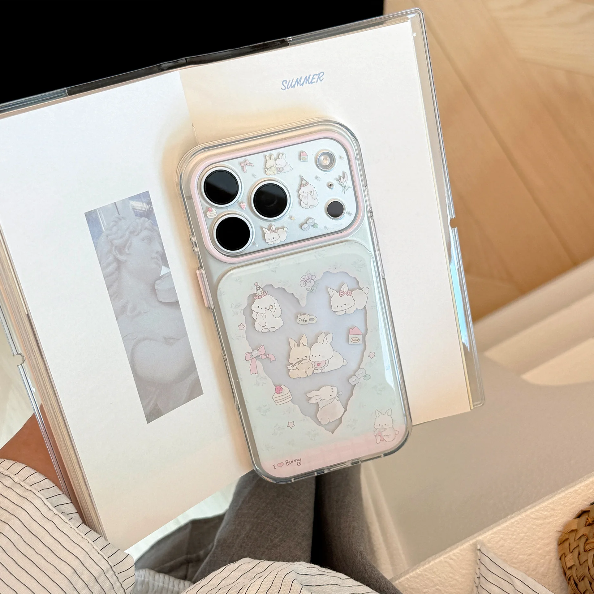 Koreanisches Cartoon-Hasen-Des – Phone Cases Korean Bewertung und Preis