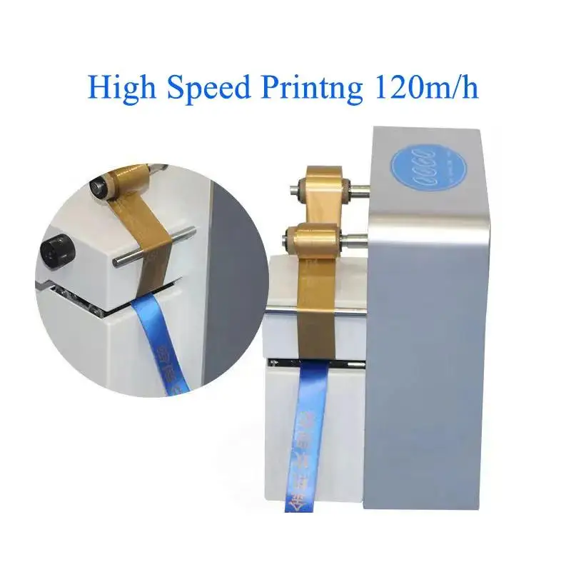 R320 Ribbon Printing Machine Electric Ribbon Foil Stamping Machine Desktop Digital Gold Ribbon Foil Printer