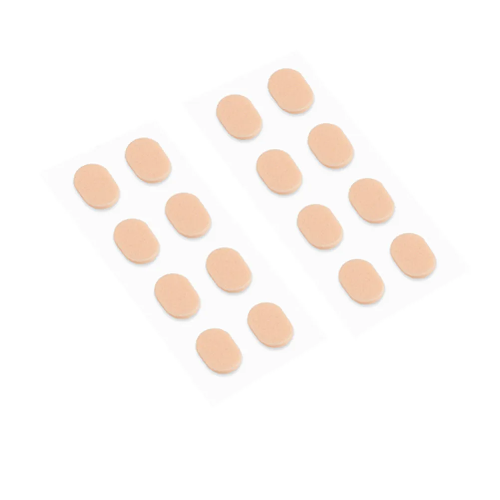 10Pcs Premium Sponge Nose Pads for Eyeglasses Sunglasses Spectacles Thick Anti-Slip Nose Bridge Risers Lift Height Fit