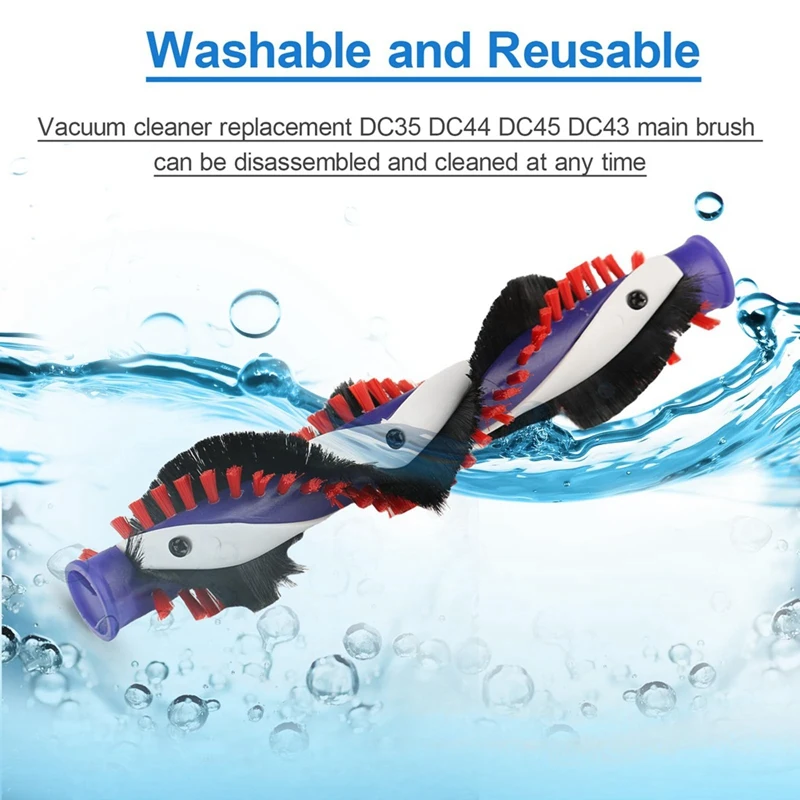 Zamiennik głównego szczotka rolkowa odkurzacza Dyson DC35 DC44 DC45 DC43 wymiana szczotka rolkowa szczotką do czyszczenia