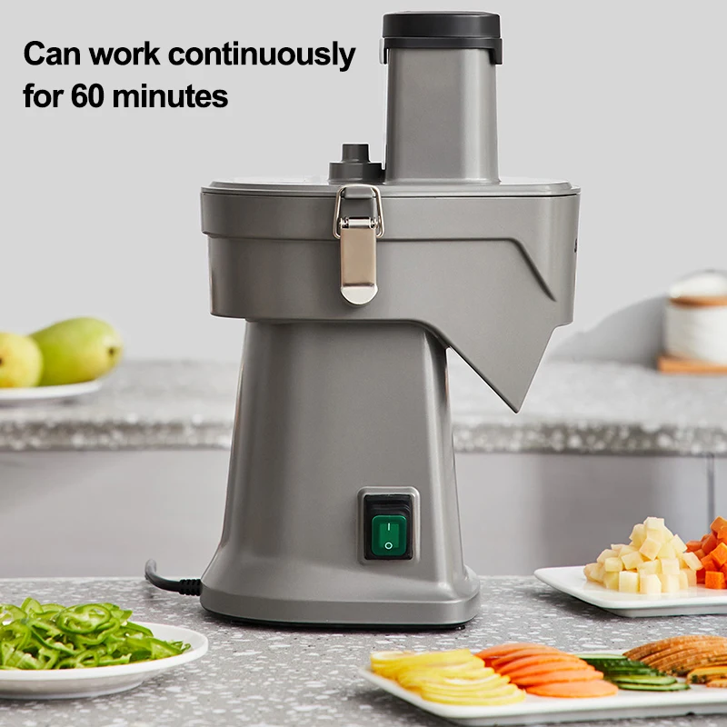 آلة تقطيع الخضروات التجارية متعددة الوظائف قطاعة الطعام لأجهزة المطبخ وتقطيع فاكهة الجزر