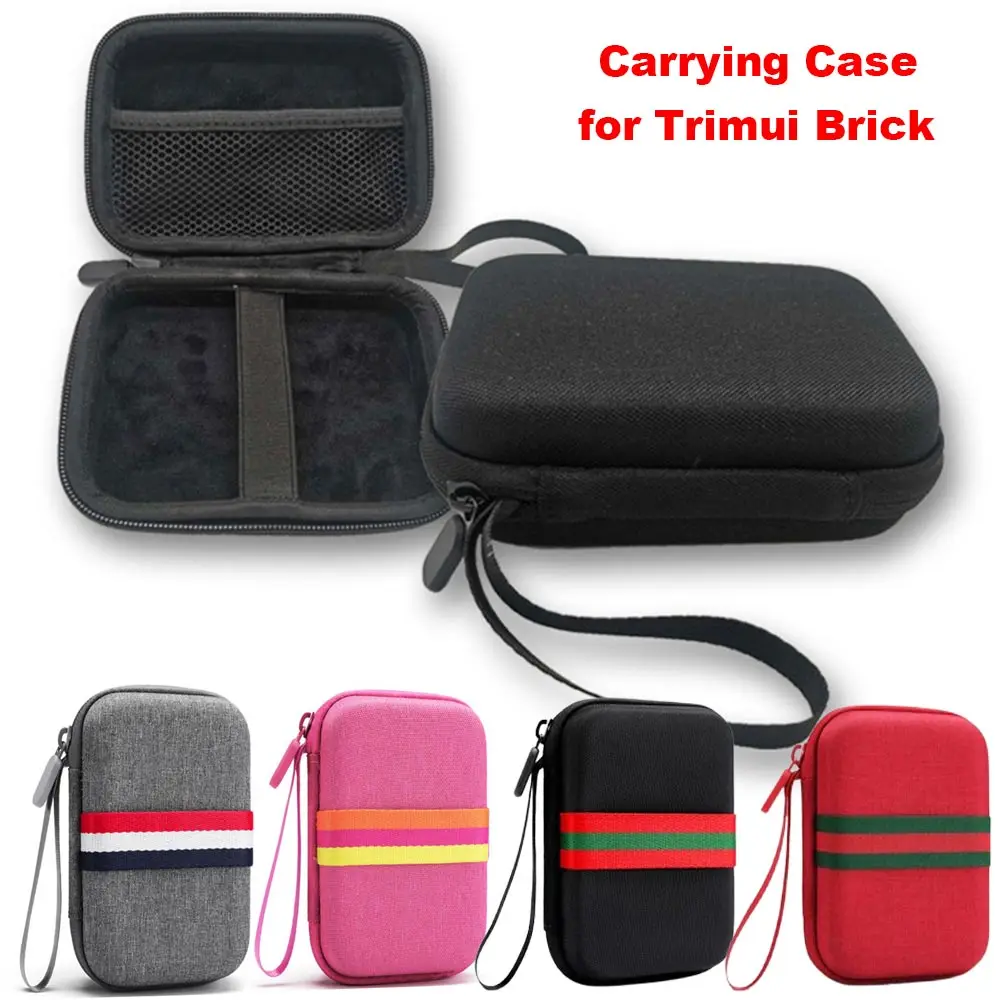 ل Trimui الطوب المحمولة حقيبة التخزين المحمولة ل Trimui الطوب وحدة التحكم واقية للصدمات حقيبة لعبة الملحقات صندوق