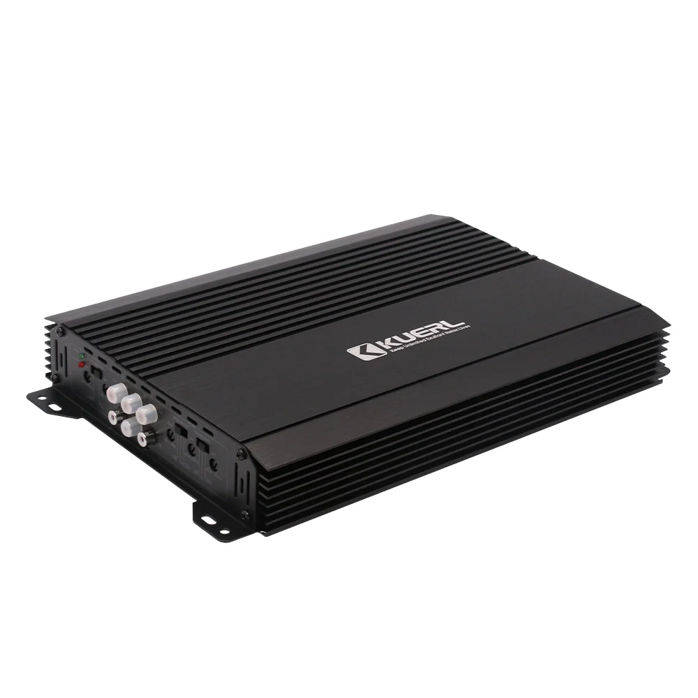 Aluminum alloy Auto Amplifier Class AB Full Frequency Car Amplifier 4 Channel Audio Amplifier for Car RMS 60W*4@2Ω/ RMS 45W*4@4Ω