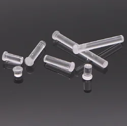 100pcs/lot LED Light Pipe Diameter 3MM RoHS Transparent Plastic Round Head Light Guide Pipe PLP2-375