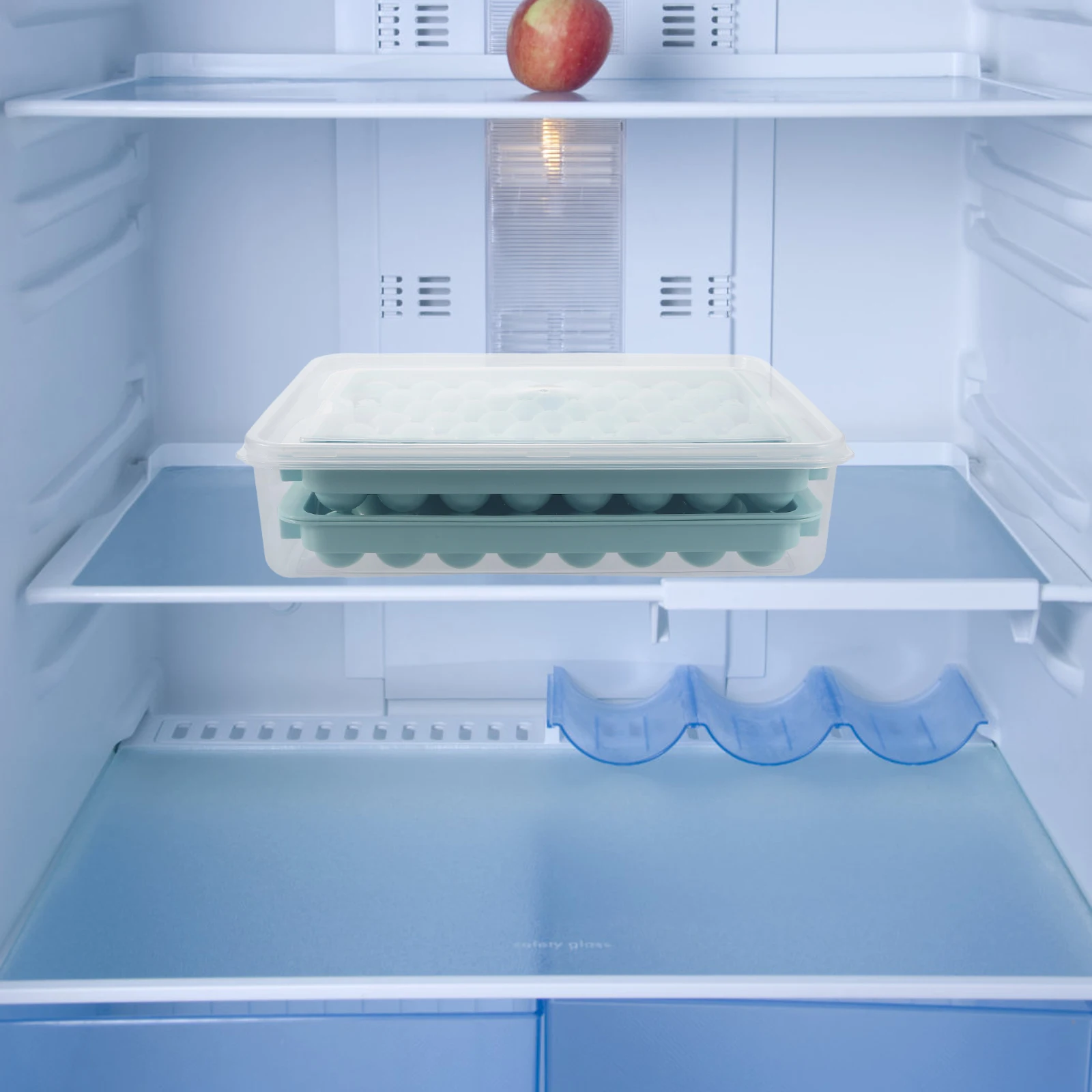 

Ice Box Ball Mould Tray Cube Container for Freezer Holder Shaped Mold with Lid Maker