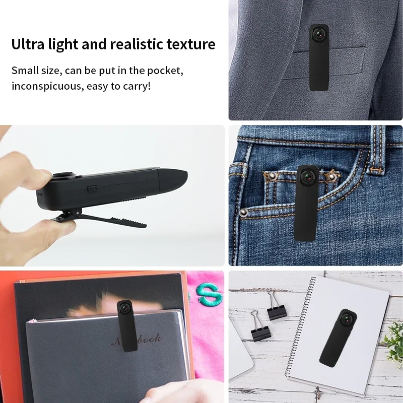 A18 1080P HD كاميرا صغيرة الرياضة المشي لمسافات طويلة قلم صغير كام للرؤية الليلية كاميرا فيديو صغيرة المحمولة Bodycam DV مسجل فيديو