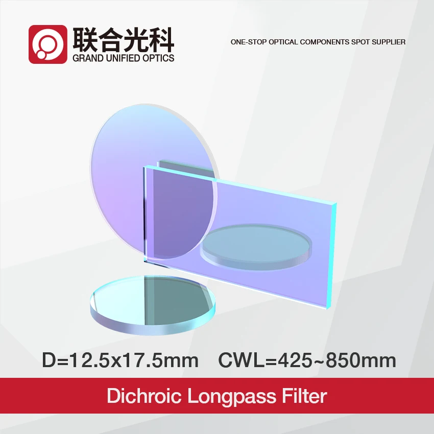 Professional Custom Optical Dichroic filters Longpass