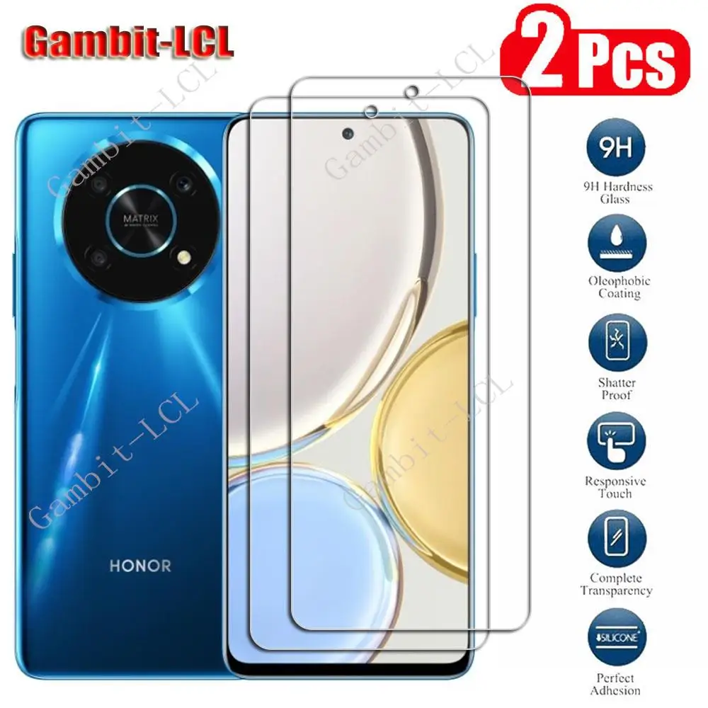 2PCS Original Tempered Glass For Honor Magic4 Lite 5G 6.81 HonorX9 X30 X9 ANY-LX1 LX2 LX3 Screen Protection Protector Cover Film