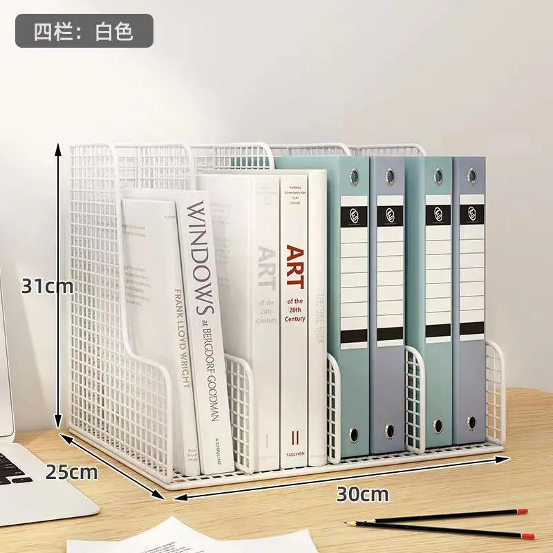 Thickened file rack File frame storage box Multi-layer office storage rack Large capacity financial data sorting rack