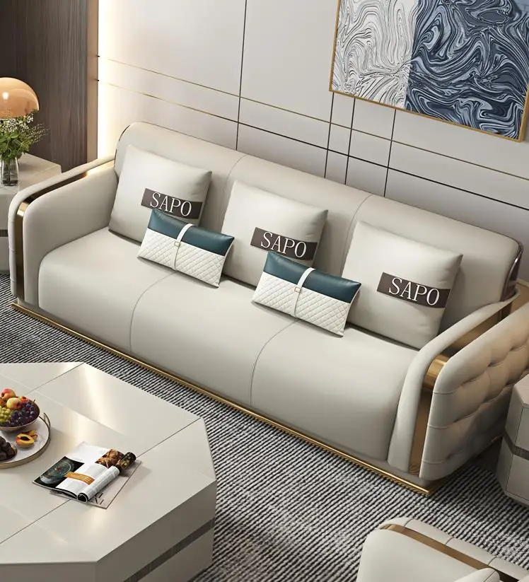 Luxury villa living room home furniture bubble sofa