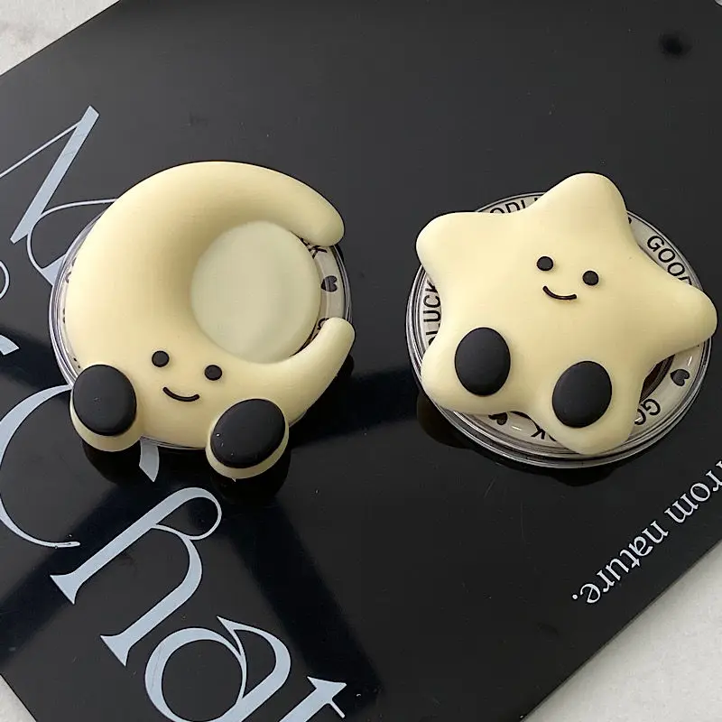 

Moon для Magsafe, магнитная ручка для телефона Tok Griptok, подставка для iPhone, забавный складной держатель для беспроводной зарядки