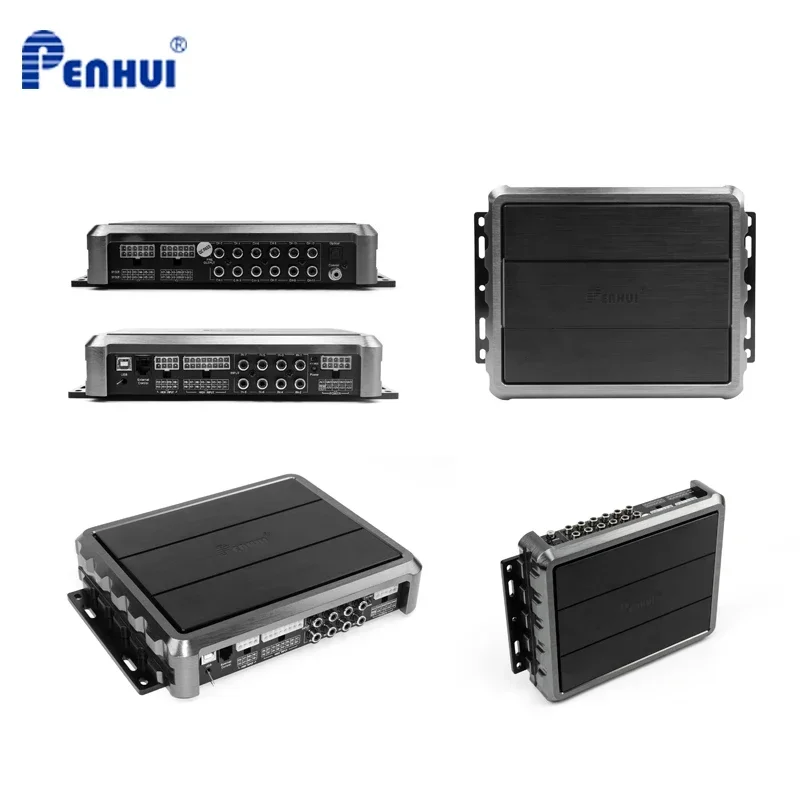 1120 W 12 Channel Car Amplifier Built in DSP  Support  Bridge Connection to 8CH 10CH Infineon Class D  MA-12070