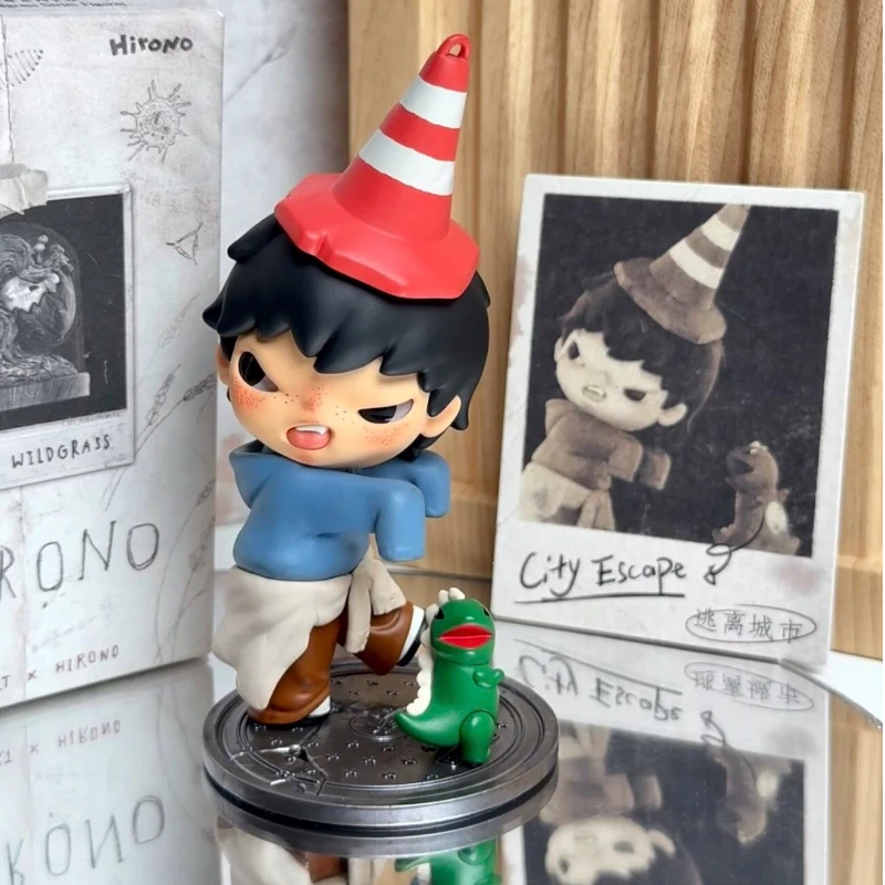 

New Pop Mart Hirono Greenhouse Miscanthus Blind Box Adorable Action Figure Ornament Home Office Decor Collectible Gift For Fans