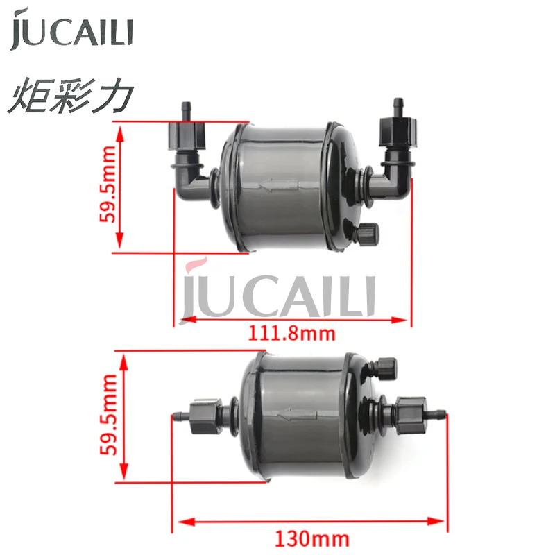 JUCAILI Big UV ink filter for hu_man Solvent Printer Black easy to install Curved / Straight ink filter inkjet printer