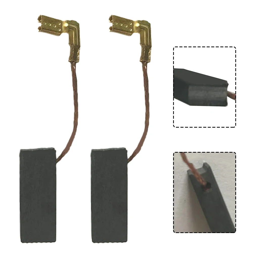 10pcs Carbon Brush Spare Parts Tools 3*3*4cm 5 Pairs Garden Metal Power Tools Replacement Brand New Easy To Install