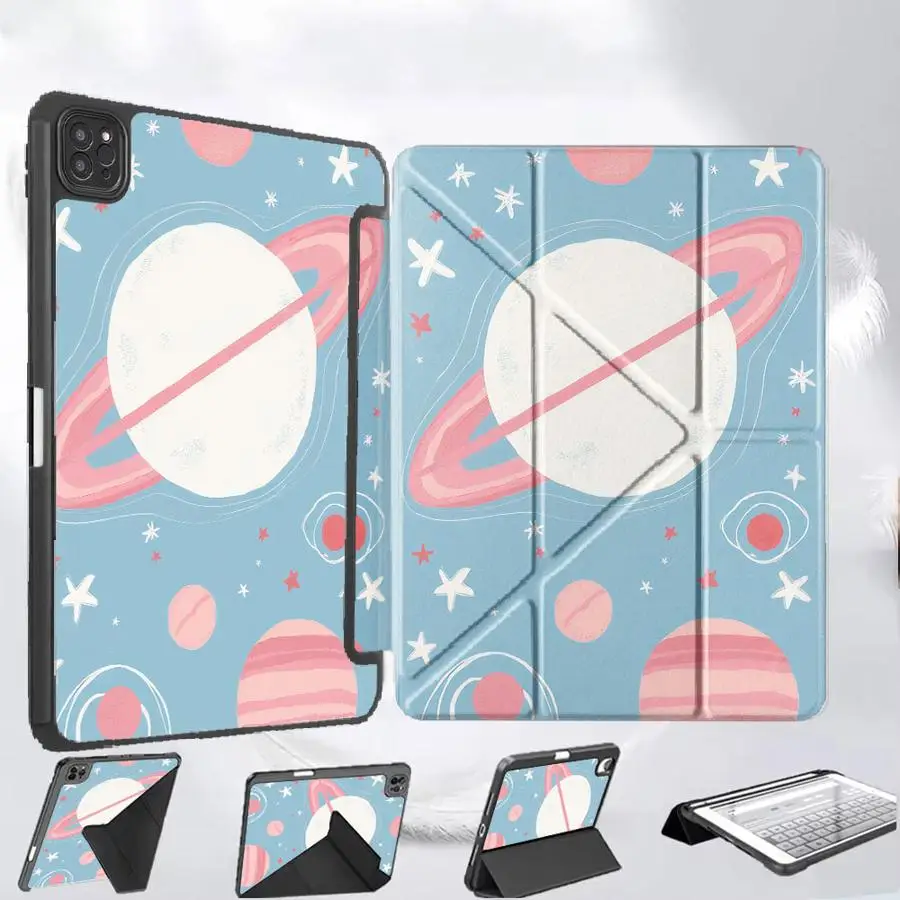 Beautiful Interstellar Holder Cover Tablet Case For iPad Air 4 5 M3 M2 M4 11inch Mini 6 7 Pro 11th 10th 9th 8th 7th 12.9inch Pro