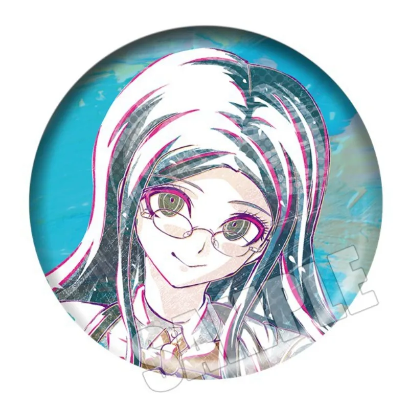 58mm Hot New Danganronpa V3 Anime Badge Kokichi Oma Cosplay Badge Brooch Pin Anime Accessories Birthday Gifts - view 4