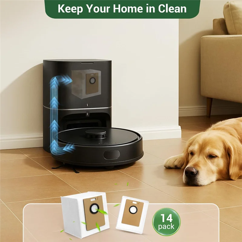 A09G-Dust Bags For Tapo RV30 Max Plus RV20 Max Plus RV20 Max Plus Dust Bags Vacuum Bags