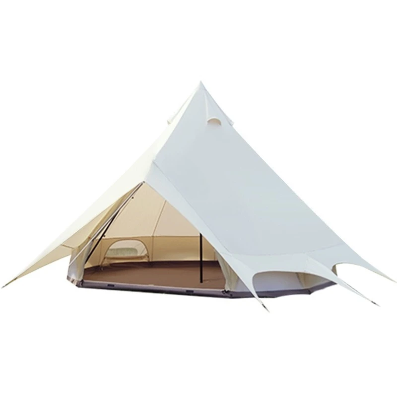 

Snow lotus open yurt big tent outdoor self-driving camping outdoor camping waterproof sunscreen