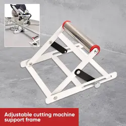 Adjustable Cutting Machine Support Frame Cutting machine support frame long material support frame, adjustable lifting roller