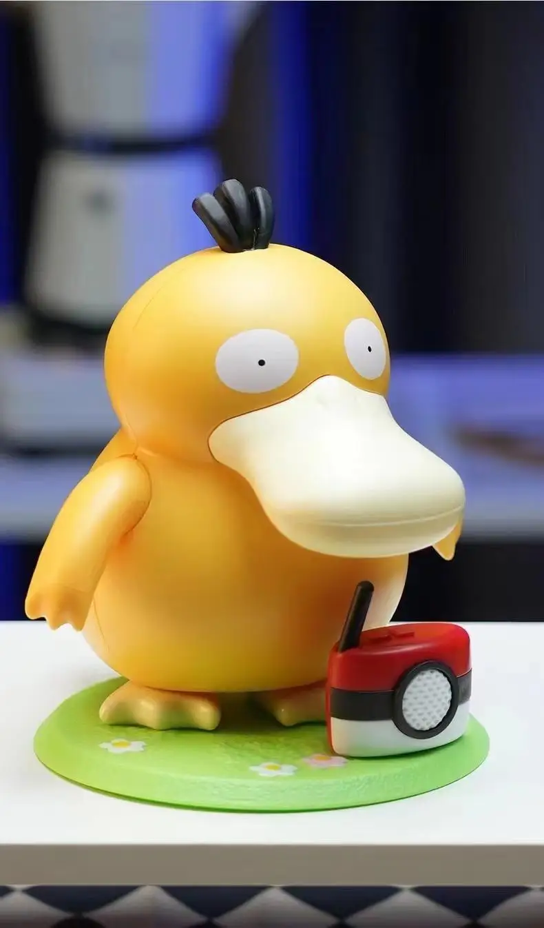 Psyduck Dancing Singing Toys Pokemon KFC Limited Pikachu Action Figure Model Doll Decoration Toys Kawaii Gift 【in stock】