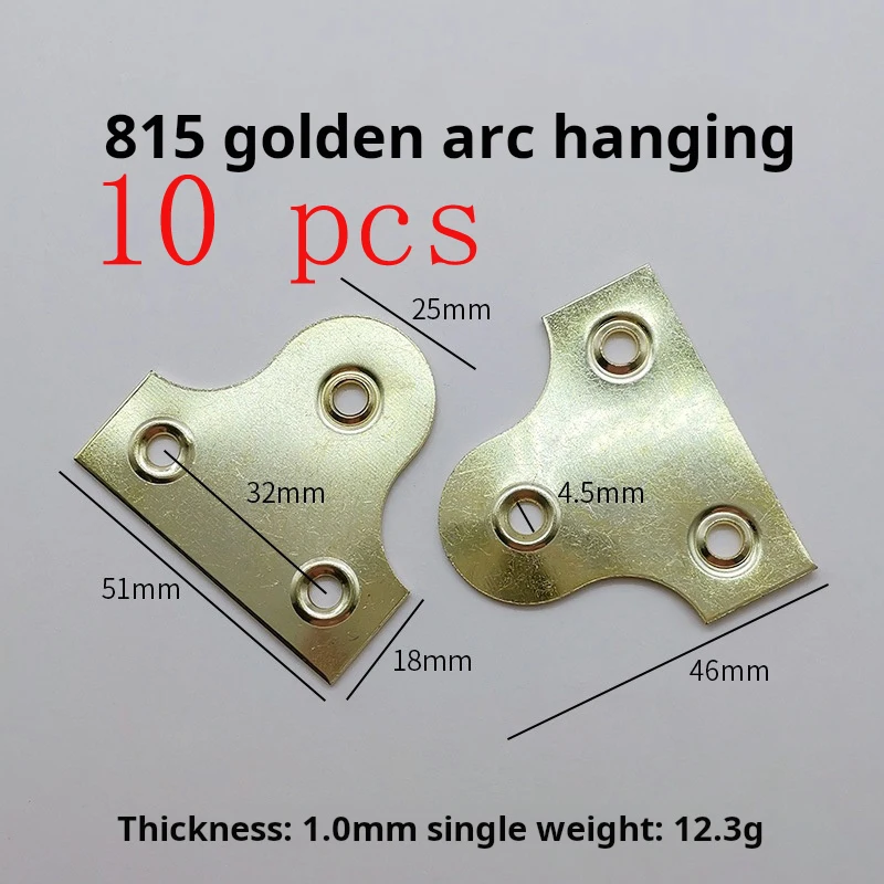 New Curved Invisible Hanging Hook Picture Frame Hardware Accessories Gold 814 Silver 811 Calabash Hook