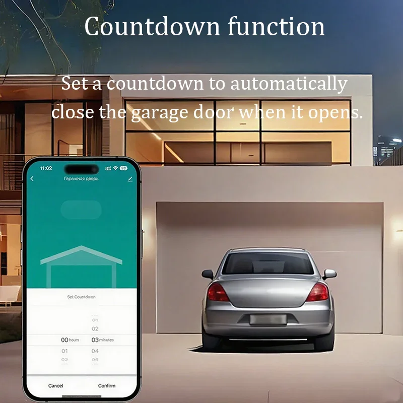 Tuya Zigbee3.0 WIFI الذكية فتحت باب المرآب تحكم وحدة تبديل وحدة تحكم المحرك التتابع مع مساعد المنزل أليكسا جوجل