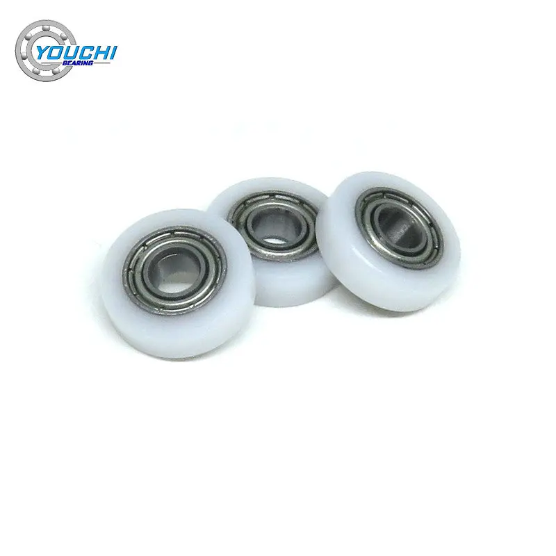 10pcs OD 13 mm POM Coated Roller 4x13x4mm BS68413-4 Door & Window & Shower Room Polyformalde Plastic Wheel Pulleys