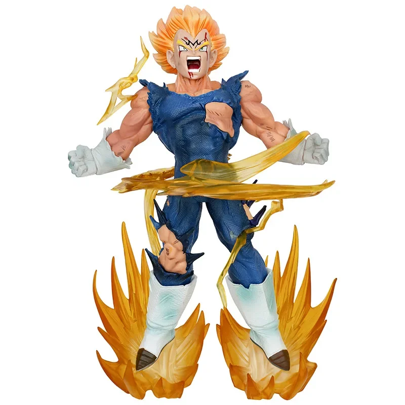 25.5Cm Dragon Ball Figuren Vegeta Anime Figuur Gk Standbeeld Beeldje Pvc Model Collectie Kamer Pop Ornament Decora Bureau Speelgoed gift